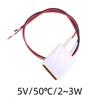 Thermostatic PTC Heating Element 220V 12V 5V 50-270℃ Heating Accessory for Hair Dryer Curler Poultry Raising Equipment