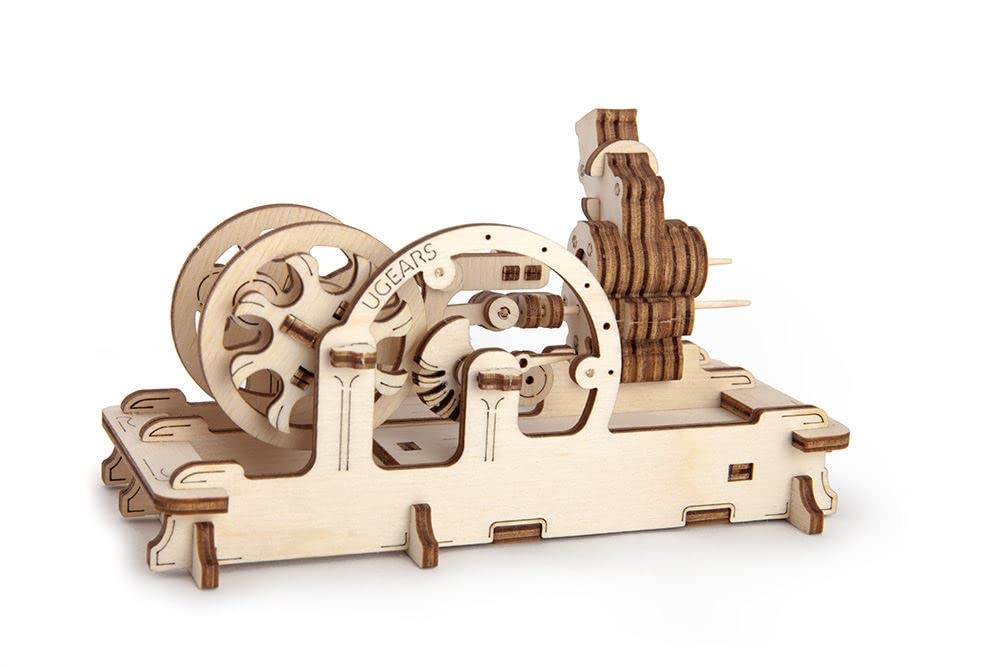 UGEARS 70009 Wooden Toy 3D Puzzle Engine;