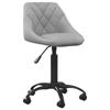 Day and Night - Day and Night Light Gray Velvet Office Chair