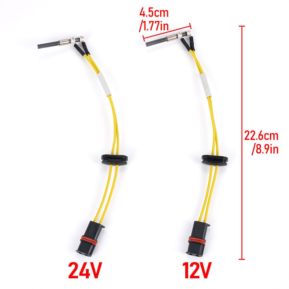 12V/24V Iigniter Plug 3/5KW Diesel Engine Heater Air Heater Ignition Plug Accessory Ceramic Needle For Webasto Air Top 3500 5000