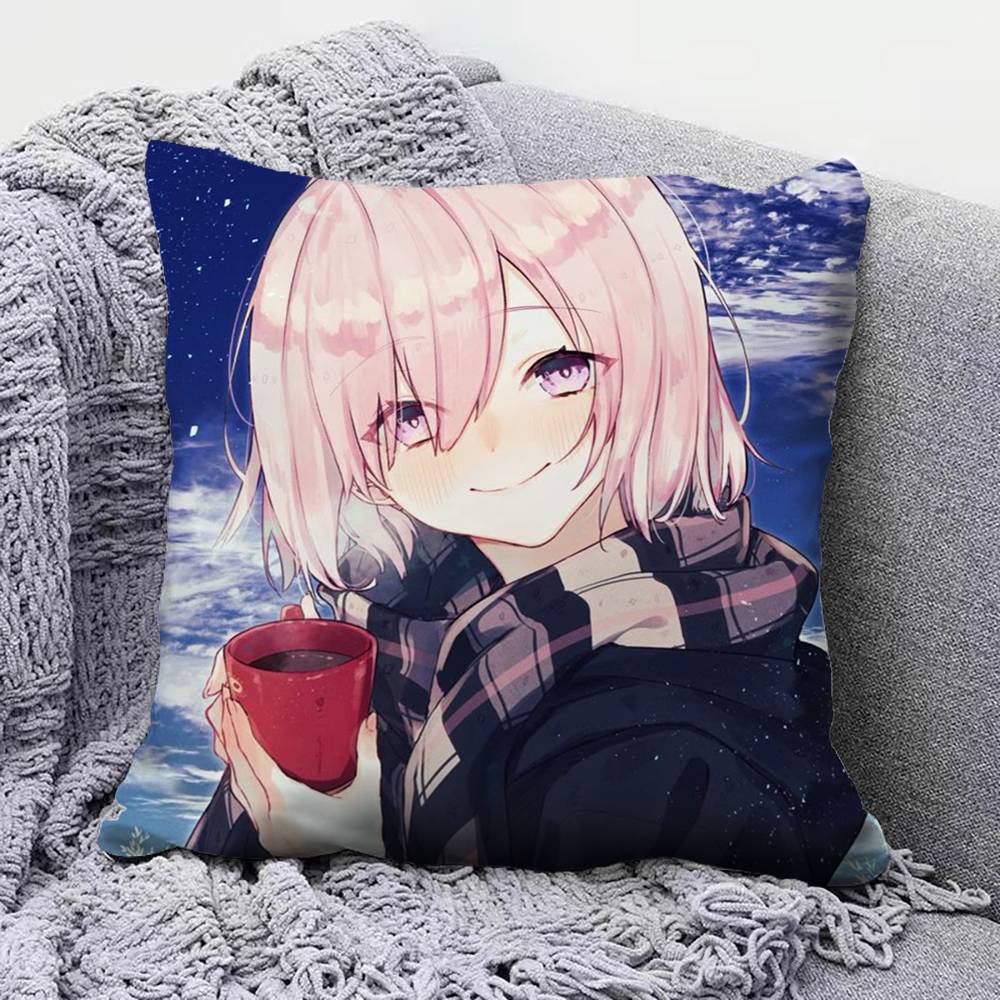 Mashu Kyrielight Fate Grand Order Pillow Covers, Home Sofa Cushion Covers And Aecorative Custom
