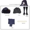 Hinata Naruto Hyuga Cosplay Wedding Dress Cartoon Character Party Hallowmas
