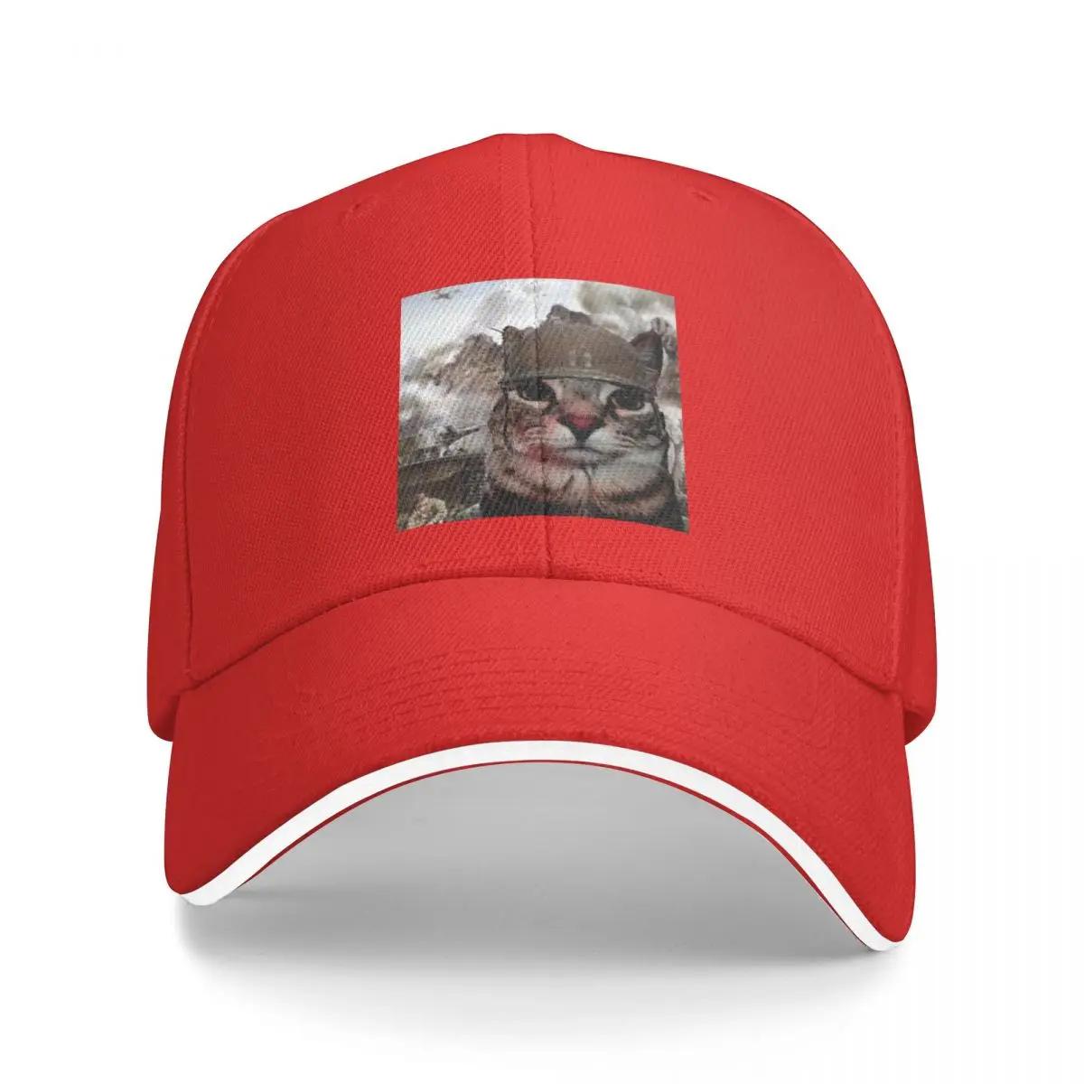 

Thousand Yard Stare Cat Funny Meme Baseball Caps Casquette Unisex Women Hats One Size