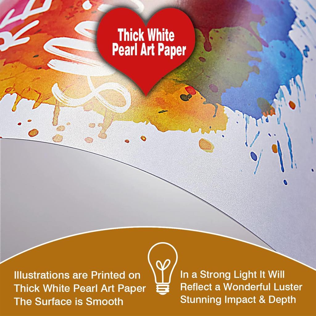 Pirational Positive Quotes Wall Decor Posters, Encouragement Gifts For Women Teens Girls Daughter, Affirmations Motivational Wall Art Prints For