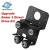 3D Printer Part Under 3 CR10 Direct Drive Plate Metal Upgrade Kit for CR10 Under 3 Direct Extruder Adapter Back Plate With Motor