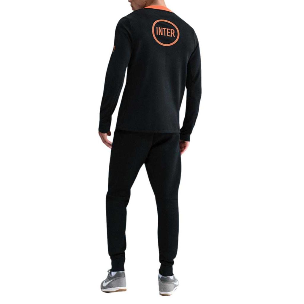 Nike Dri-Fit Inter Milan Academy Pro Third Total 90 Slim Fit Color Block Long Sleeve Pullover Soccer Jersey Men tops HM3743-010