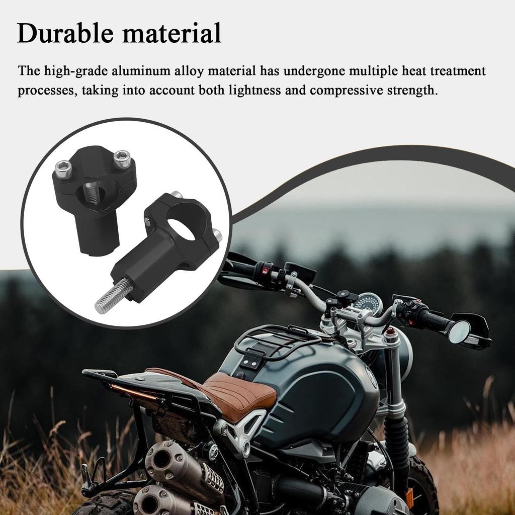 28mm Aluminum Alloy Handlebar Orientation Clamp Motorcycle Handlebar Riser Handle Rest Motorcycle Accessories