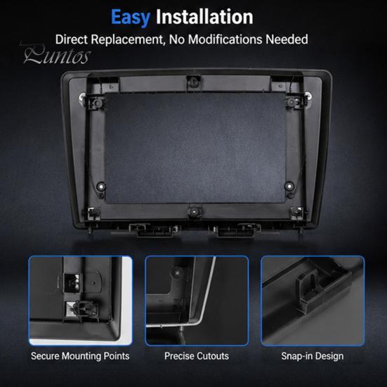 Vehicle Stereo Bezel 10.1 Inch Dash Kit for Lada Iskra 2025, Mounting Car Radio Fascia Frame Android, Navigation Replacement Panel Automotive Interior