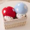 Cute Cartoon Mushroom Plush Keychain Ornaments - Couple Style Bag Pendants