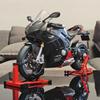 1/6 Ducati V4SP2 Rennmotorrad Legierung Druckgussmodell Dynamischer Kupplungsornament Spielzeug für Jungen Geburtstagsgeschenk für Freunde