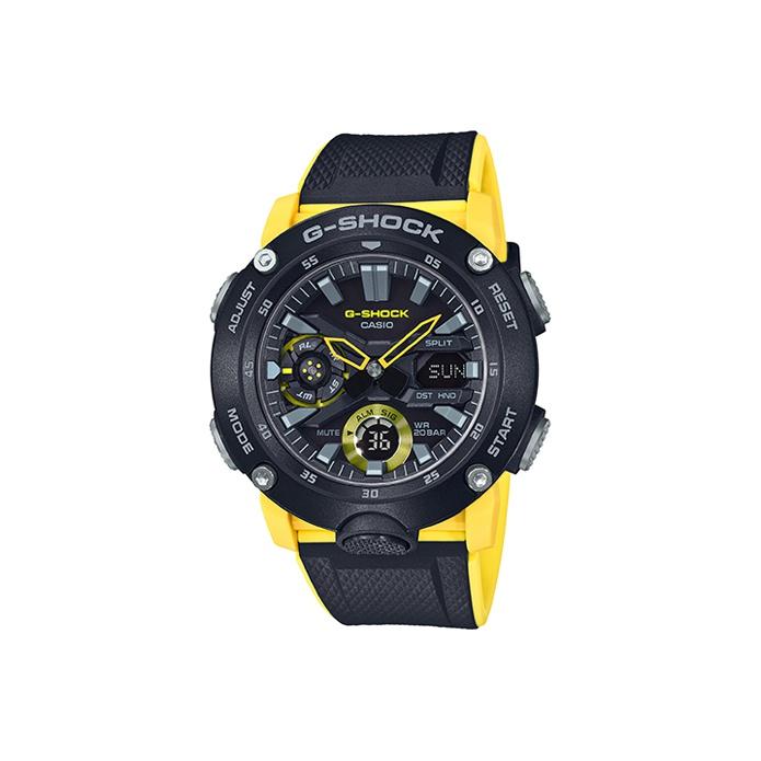CASIO G Shock GA2000 1A9 GA-2000-1A9PR Yellow Regular Watch Box