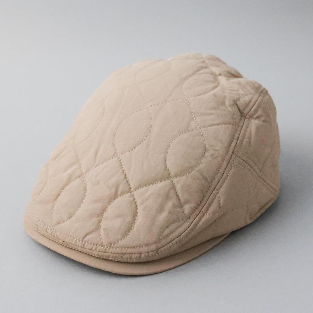 Reck Hatter Quilted Hunting Sizes All Beige Men's Cap, Nylon, Available, Spring, Summer, Autumn, Winter, Seasons, RH-406,