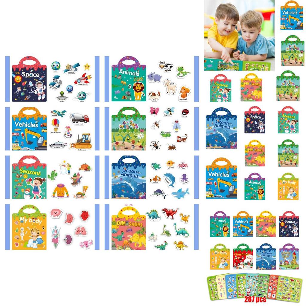 Dinoworld Stickerbuch für Kinder