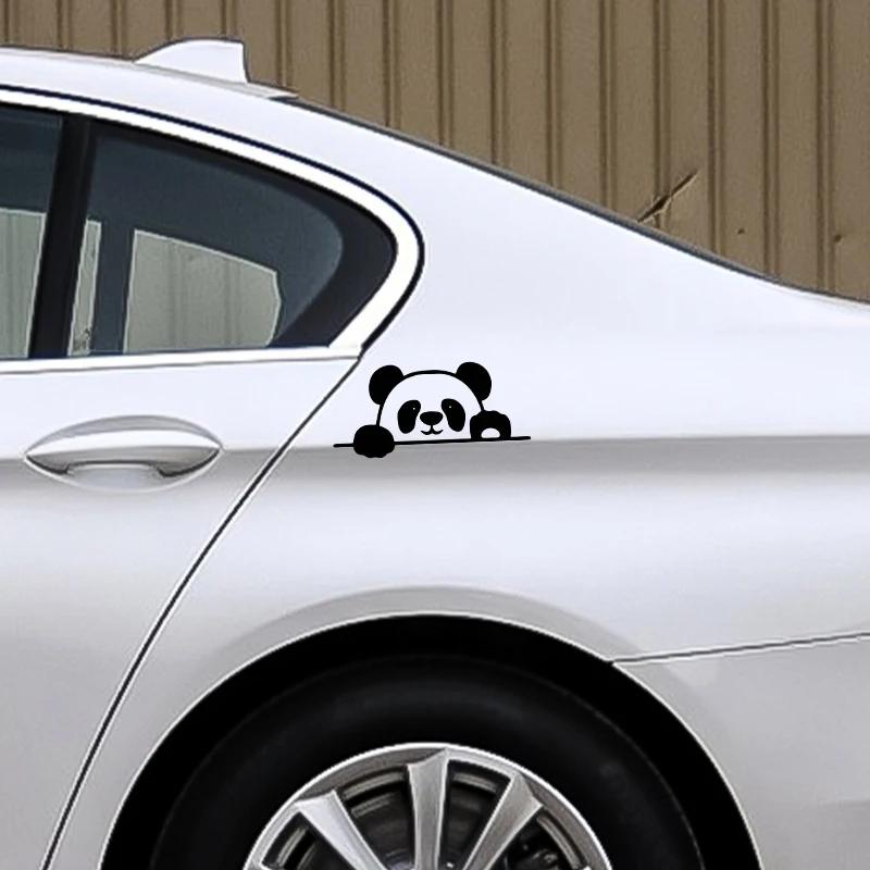 Peeking Panda Sticker On The Car Vinyl Decal Waterproof Decoration Car Stickers