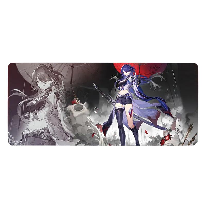 Acheron Robin Mouse Pad Honkai Star Rail Large Mousepad Computer Keyboard XXL Padding Anime Pc Gaming Accessories Desk Mat