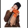 Beneunder Unisex Soft Fleece Thermal Shawl Scarf PO46924