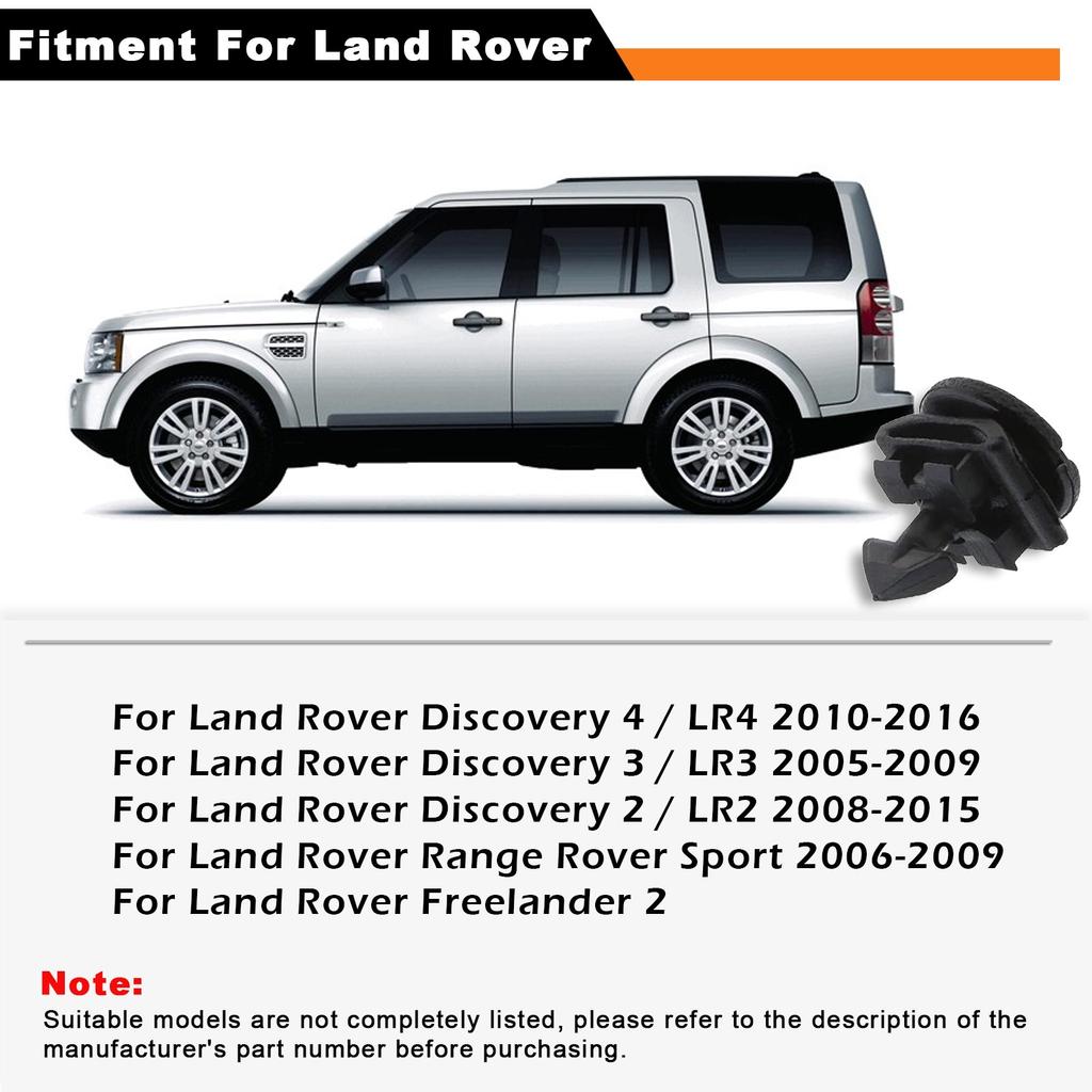 8pc Rear Bumper Turn Lock Twist Clips Tow Eye Cover For Land Range Rover sport Discovery Sport 3 4 LR2 LR3 LR4 Freelander 2