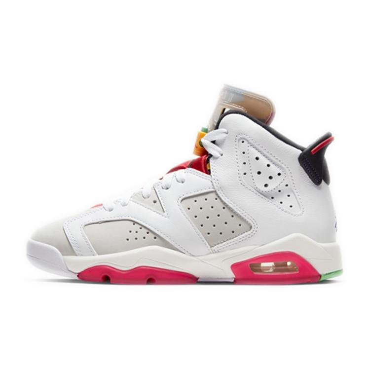 

Новые кроссовки Jordan Air Jordan 6 Retro GS для баскетбола, кожаные, удобные, противоскользящие, высокие 35.5