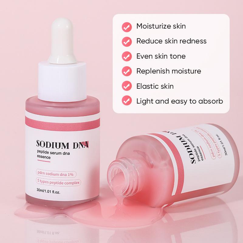 Sérum Facial PDRN ADN Salmón Péptido Sodio Reparador Esencia de Niacinamida Cuidado de la Piel
