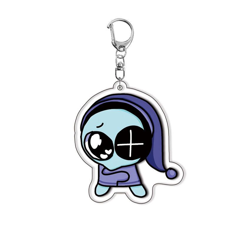 

Dandys World Plush Scraps Acrylic Key Ring Pendant Charm Accessories for Pouches Phone Lanyard Costume Play Present Animation Merchandise Adorable 55mm