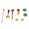Wax Stamp Kit European   Retro   Stamp Hand Account Envelopes   Paint Sealing Wax Kit Gift Earth Box Decoration