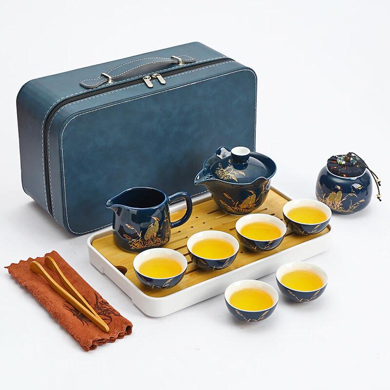 Chaxun Ceramic Travel Kung Fu Tea Set