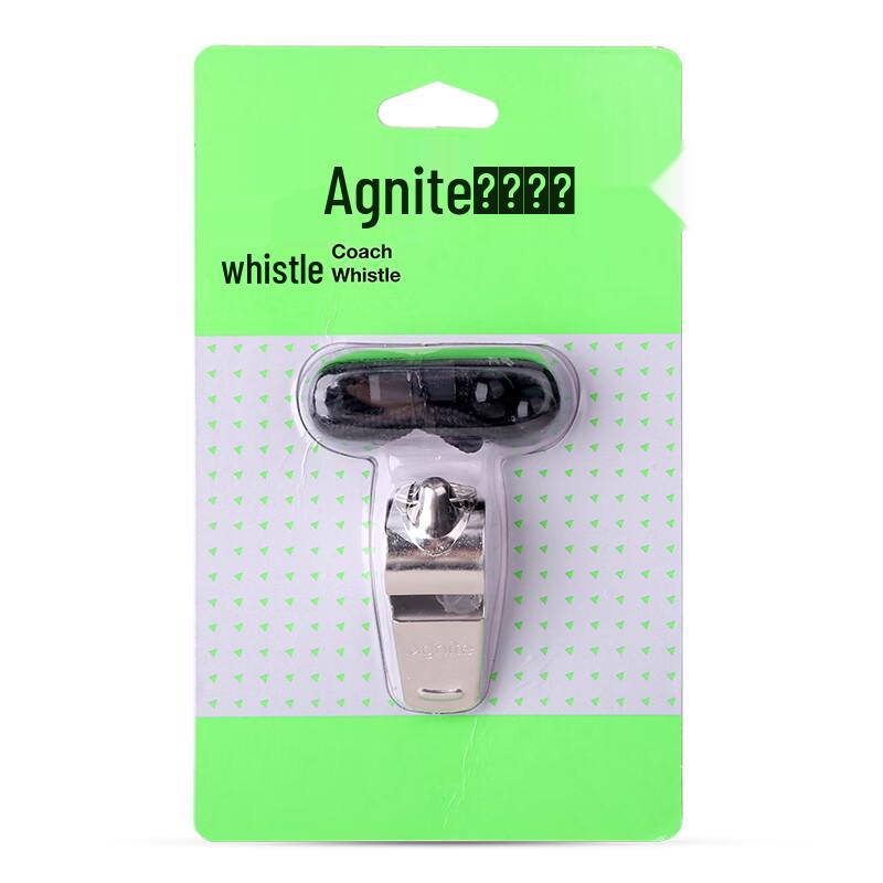 Deli Angnett ABS Referee Sports Whistle, Silver 3-Pack