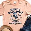 Born To Dilly Dally Forced To Pick Up The Pace Shirt, Funny Goose Raccoon T-Shirt, Lazy Humor, Procrastination Meme, Sarcastic Slow Life