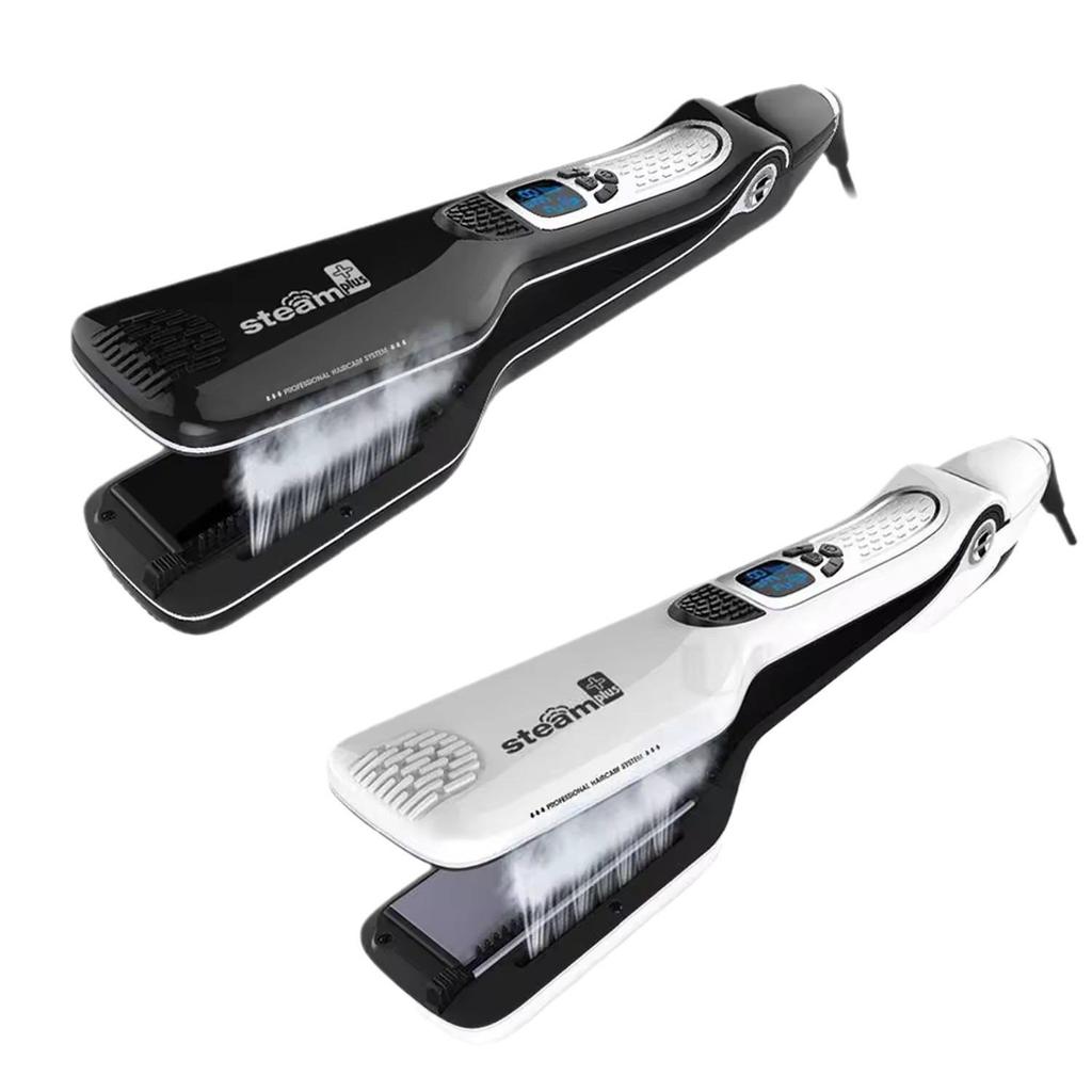 Cross-Border Steam Hair Straightener with Negative Ion Technology - Gentle On Hair