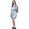 Sijie 2026 New Silk Camisole Nightgown And Robe Two-Piece Set, Women's Wedding Nightwear, Minimalist Pure Sleepwear, Loungewear