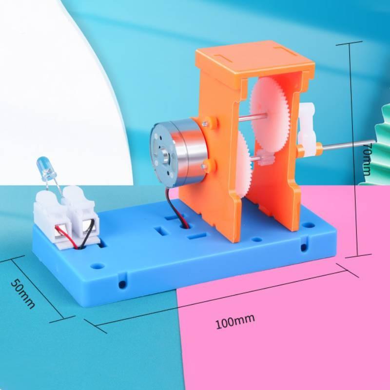Science Experiment Handcrank Generator Diy Stem Educational Kit For Middle School Physics Projects