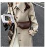 Women's Versatile Crossbody Cross-Stitch Croissant Bag - Niche Design for Fashionable Commute