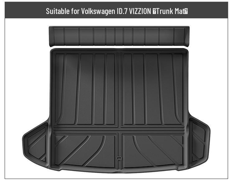 VW ID.7 VIZZION TPE Eco-Friendly Floor Mats, Car-Specific, All-Weather