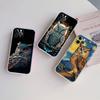 LO20 Cartoon Art Owl Phone Case for LG K22 K30 K40 K40S K41 K42 K50 K50S K51 K51S K52 K61 K62 K71 K92 Q60 Q61 V40 V50 V60