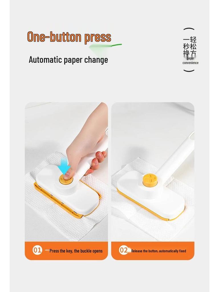 Rotatable Face Wash Towel & Mini Mop - Hands-Free, Multipurpose Cleaning Tool for Kitchen