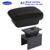 For Fiat Grande Punto Armrest Box for Fiat Punto Car Armrest Box Central Storage Box Interior Retrofit Car Accessories