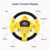 360 ° Rotation Simulation Steering Wheel Toys Montessori Simulate Driving Car Toy  Outdoor Toys