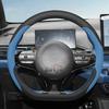 Leather Car Steering Wheel Cover for Opel Mokka X B Mokka-e Astra G H J K GTC Insignia A B Sport Tourer Vivaro A B C Accessories