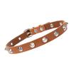 Harajuku Gothic Spike Studded Leather Choker Necklace for Women