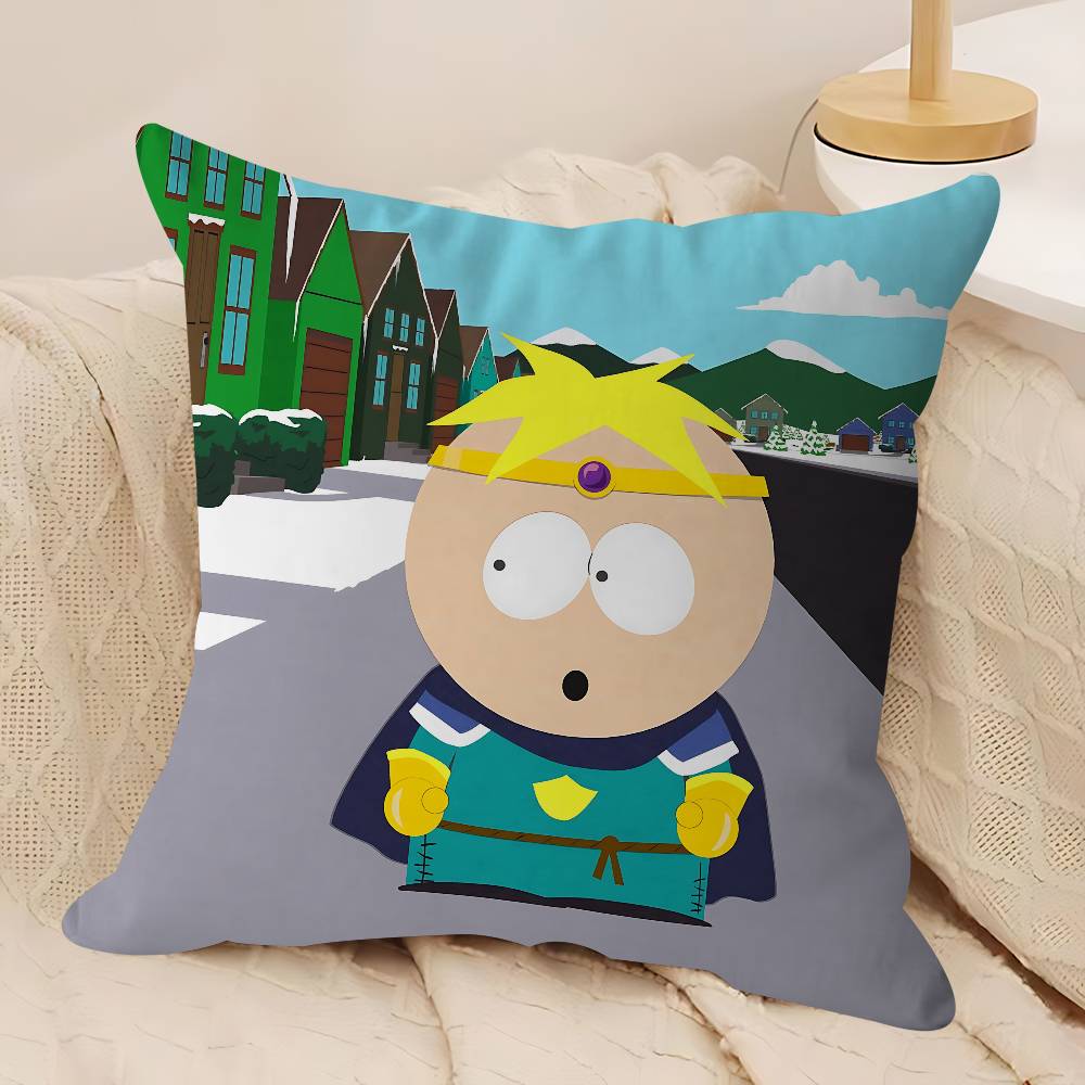 Anime South Park Butters Pillow Cover Sofa Cushion Cover Home Room Decoration Children Gift