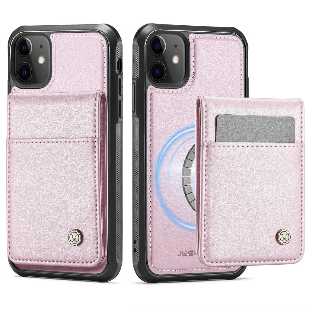 Magnetic 2 in 1 Detachable for iPhone 13/12/11 Pro Max X XS XR XS Max SE 2025 Wallet Case with Card Holder, Magnetic Flip Cover