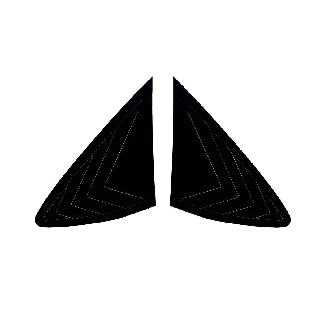 

Для Mercedes Benz GLC Coupe C253 2016- Накладка на жалюзи заднего стекла автомобиля, накладка, боковая накладка на вентиляционное отверстие, автоаксессуары Gloss Black