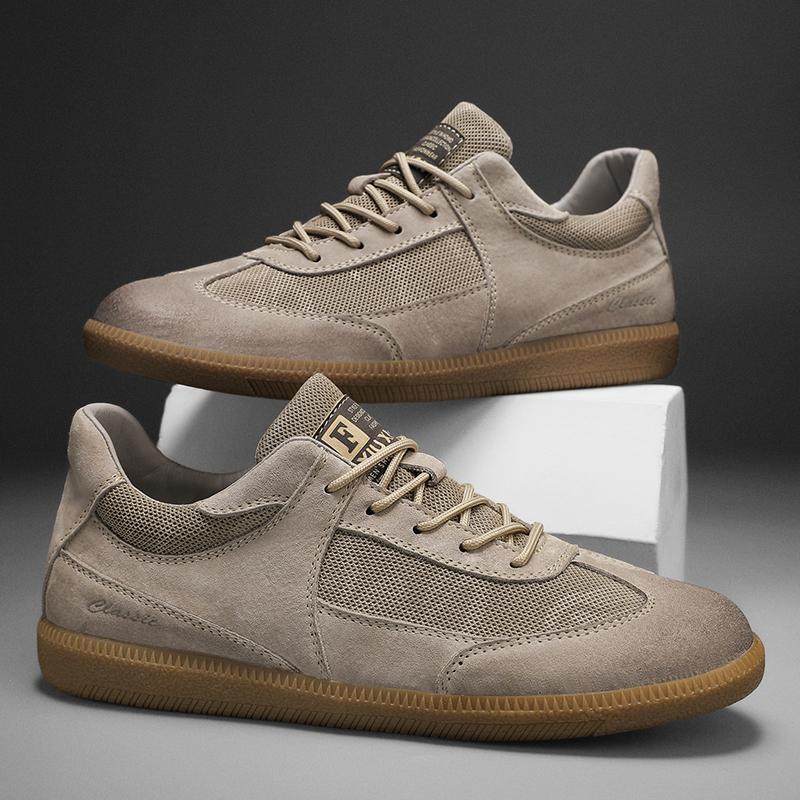 Genuine Leather Men Shoes Trend Comfortable Casual Shoes Outdoor Men Sneakers Moccasins Men Flats Shoes