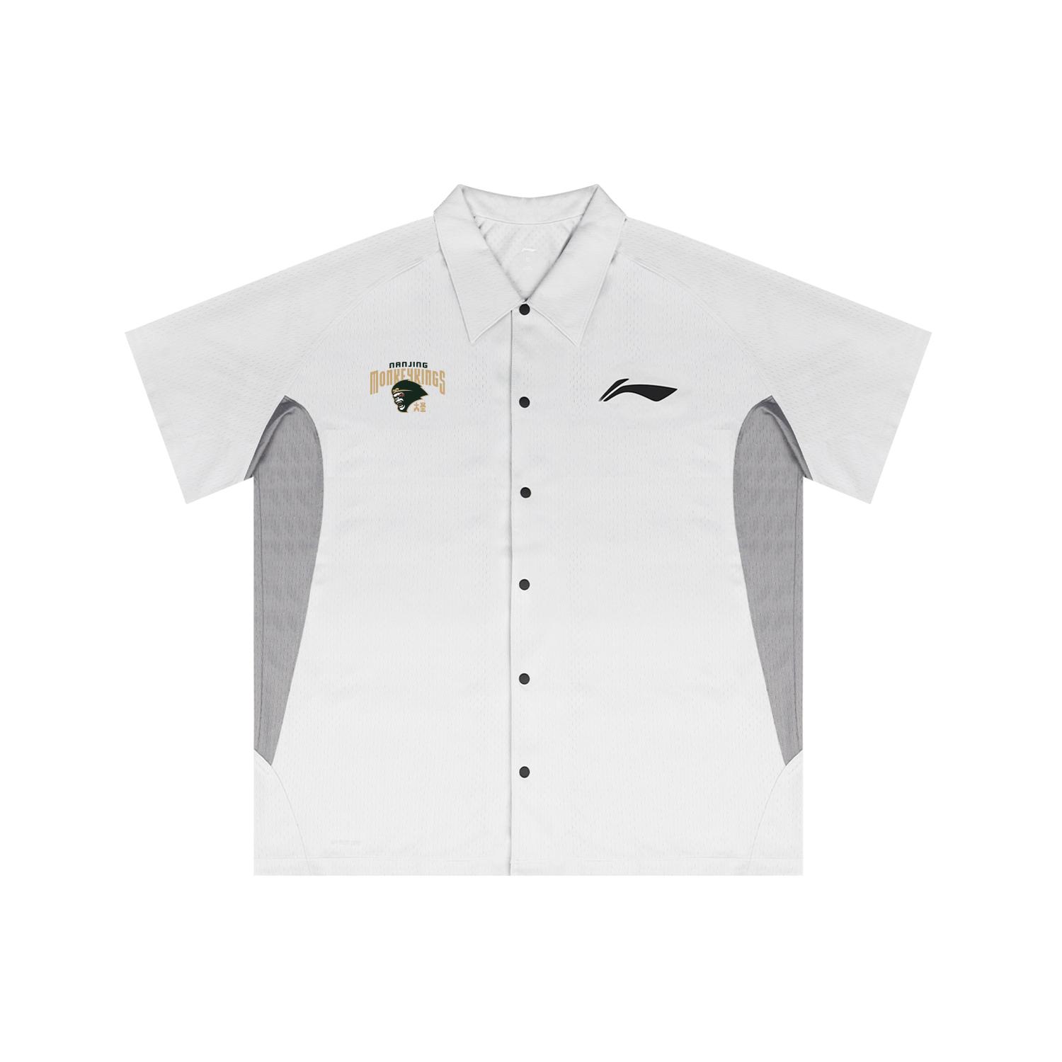 

Li Ning Cba Сезон 25-26 Командная Повседневная Футболка-поло Унисекс Топы Светло-серый ASHV373-2 M