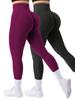 High-Waisted Yoga Leggings - Style W 90216: Exclusive Cross-Border Design