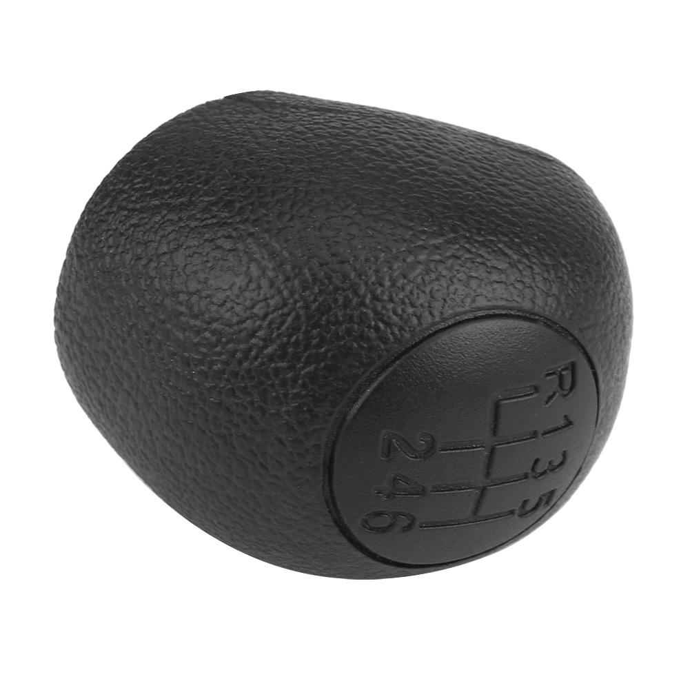 6 Speed Gr   Knob Hd Replacement, Luxury Car Decoration for Ducato    , ABS Plastic, Black, 1994-2006