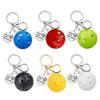 Fun and Vibrant Bag Pendant Creative Pickleball Pendant Keychain Bag Decorations