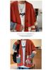 Men's Oversized Knitted Cardigan Sweater - Autumn/Spring Long Sleeve Fashion Top