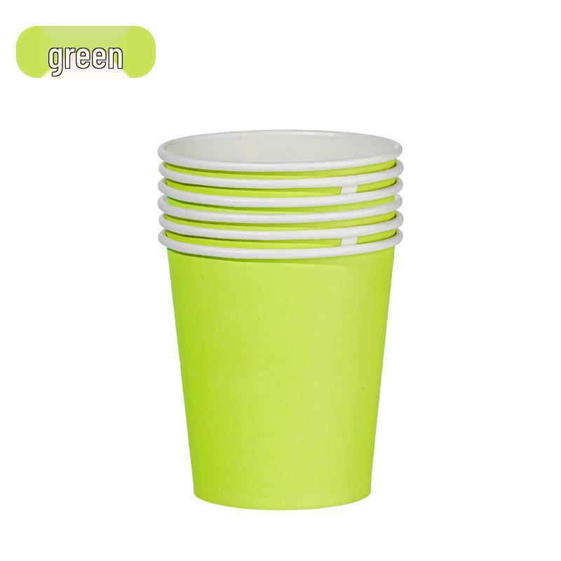 Thickened Disposable Colored Paper Cups for Kids' DIY Art & Crafts