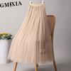 GMXIA 28 Colors Women's Fashion Casual Summer Spring Leisure Skirt